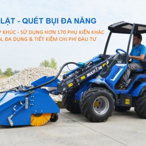 giải pháp dùng máy quét bụi đa năng cho ngành công nghiệp nặng