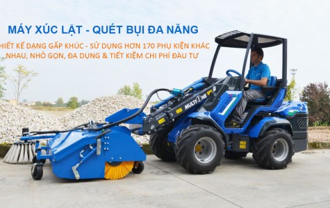 giải pháp dùng máy quét bụi đa năng cho ngành công nghiệp nặng